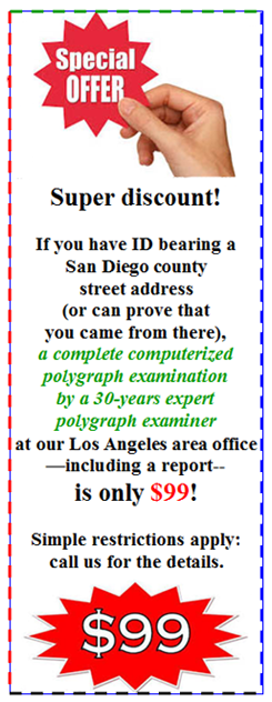 San Diego lie detector test